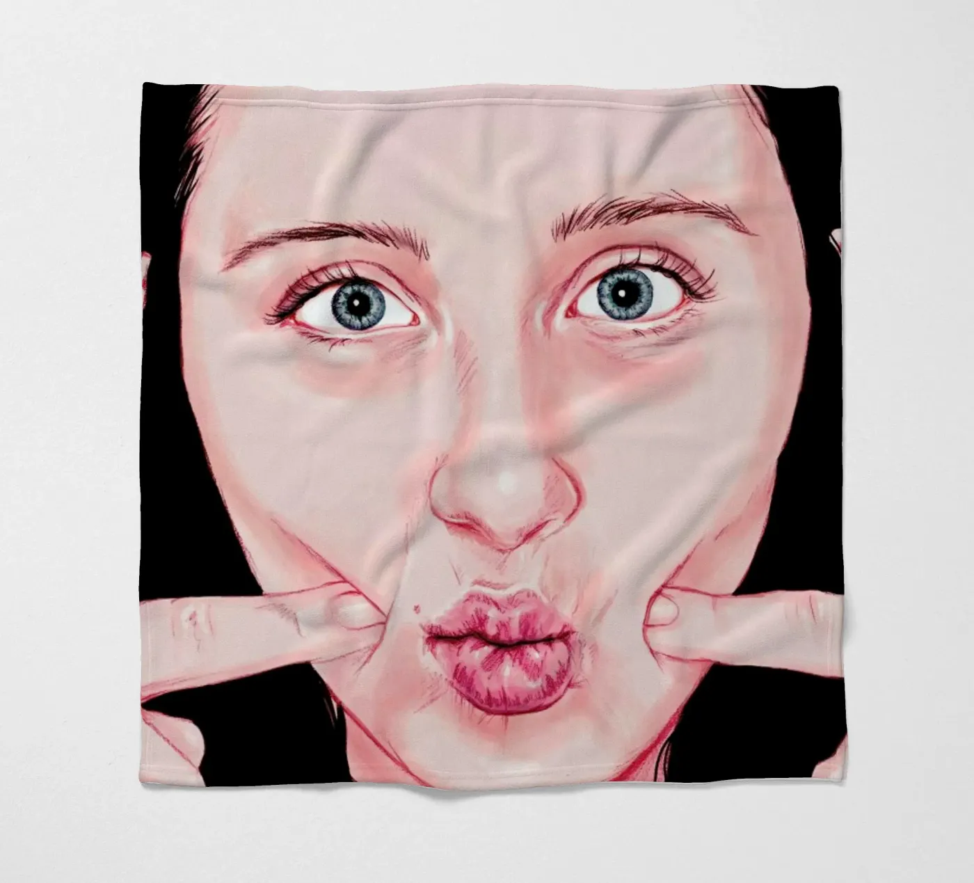 Cheek Fleecedecke von Laura O'Connor