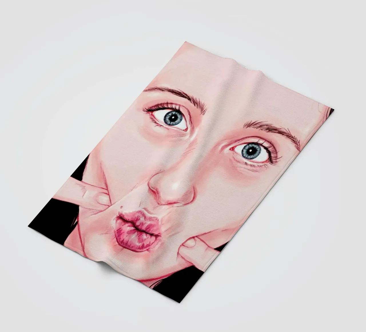 Cheek Fleecedecke von Laura O'Connor