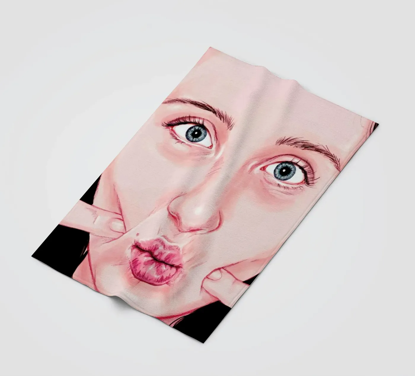 Cheek Fleecedecke von Laura O'Connor