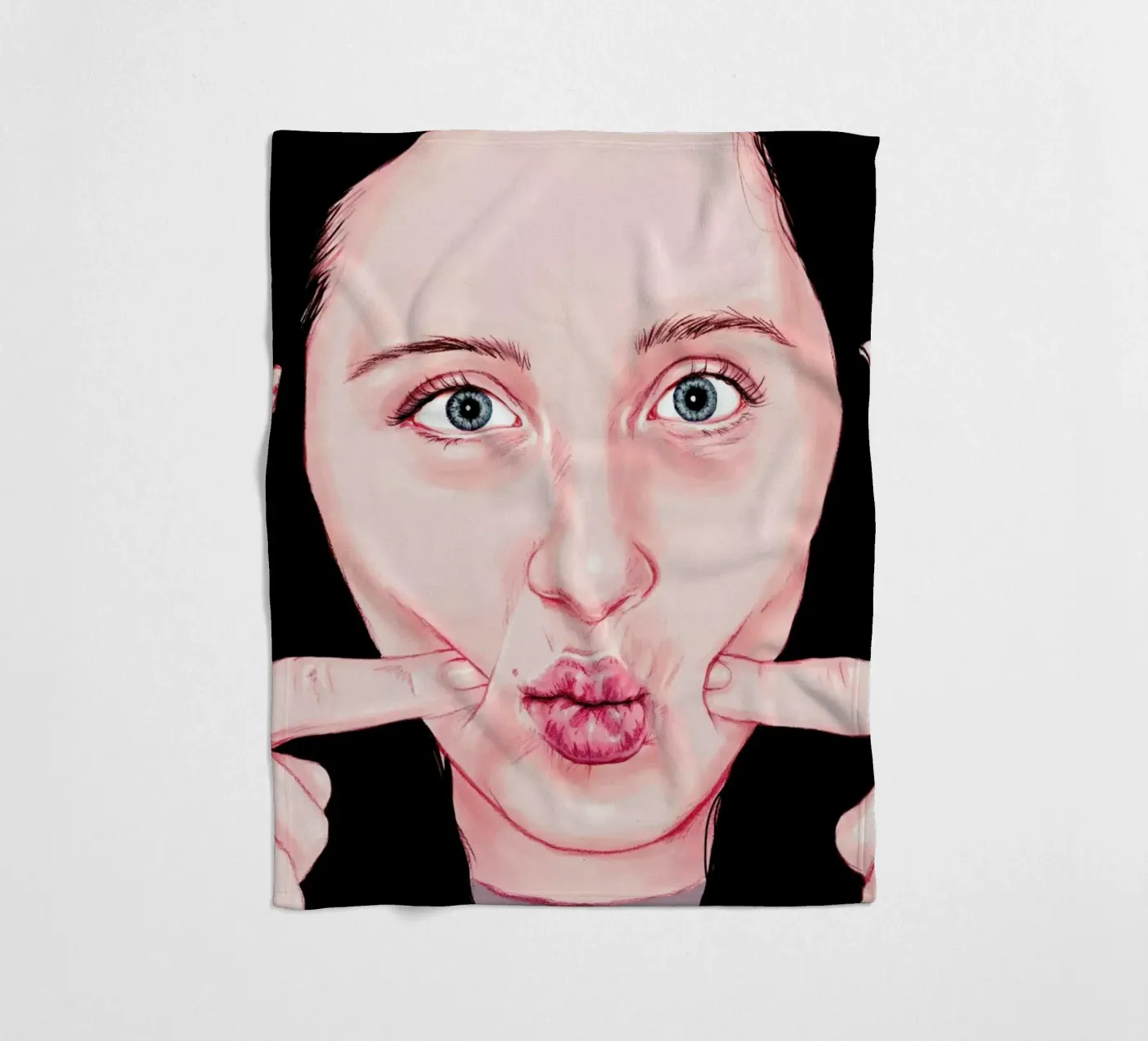 Cheek Fleecedecke von Laura O'Connor