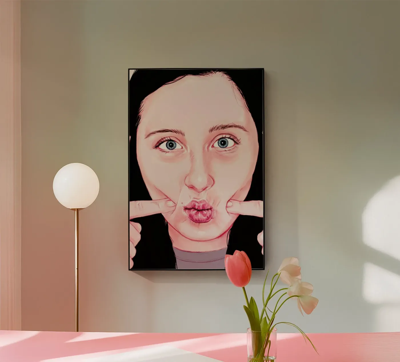 Cheek plexiglass da Laura O'Connor