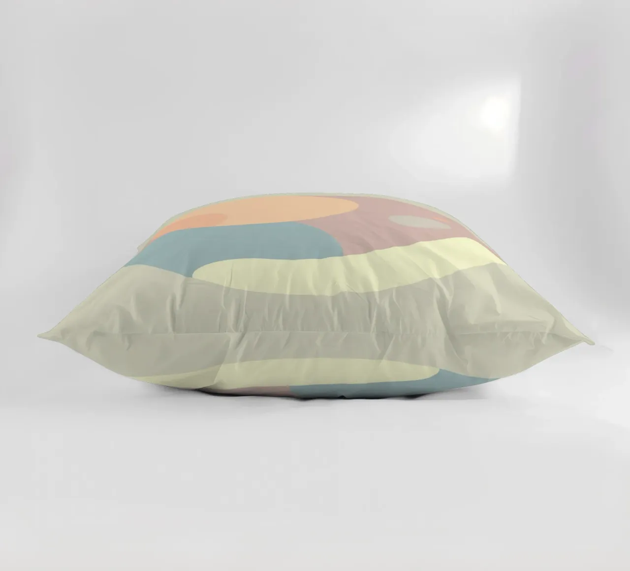 circle geometry shapes decorative cushion by space words