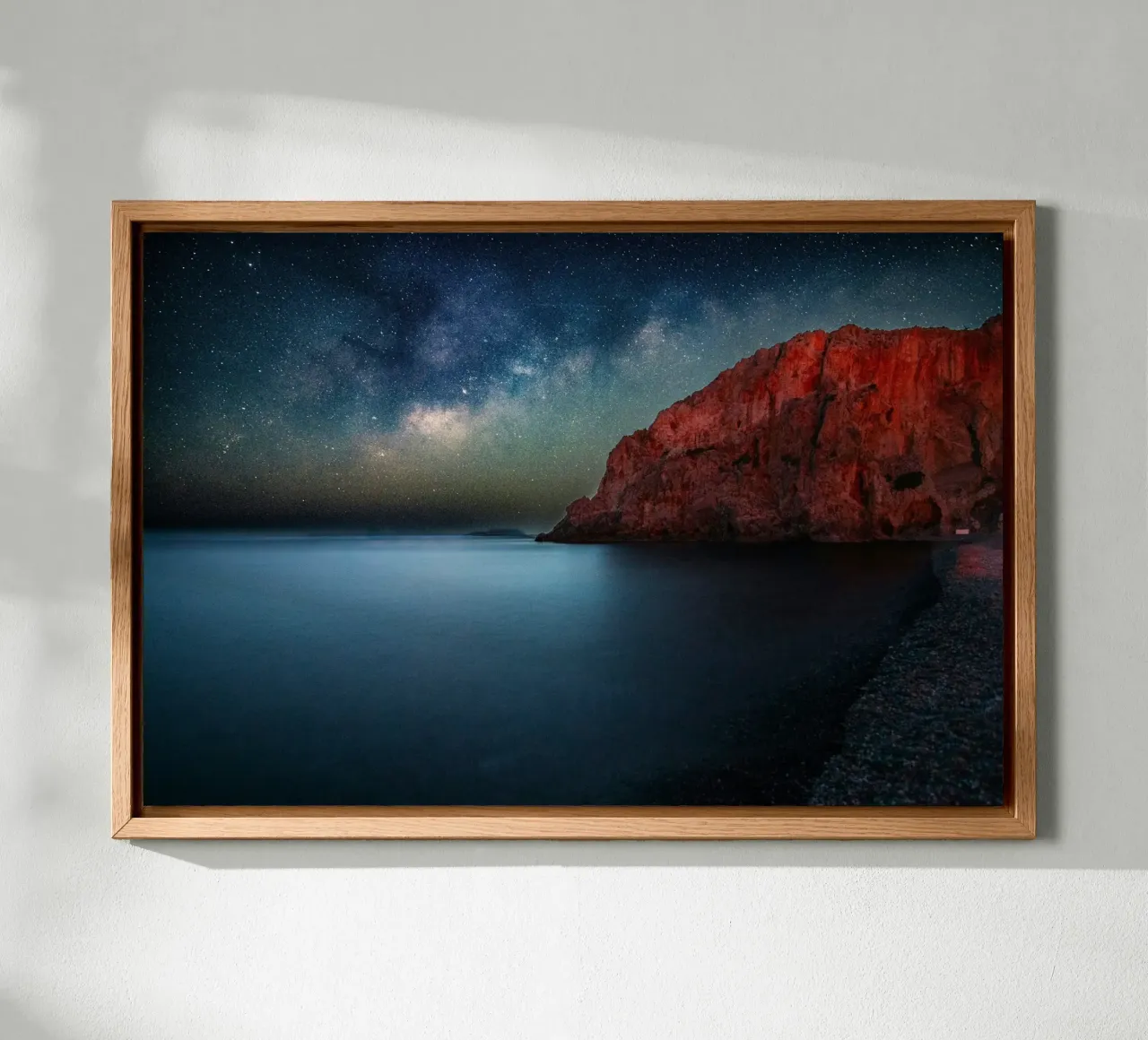 costa acqua calma alluminio dibond da space words