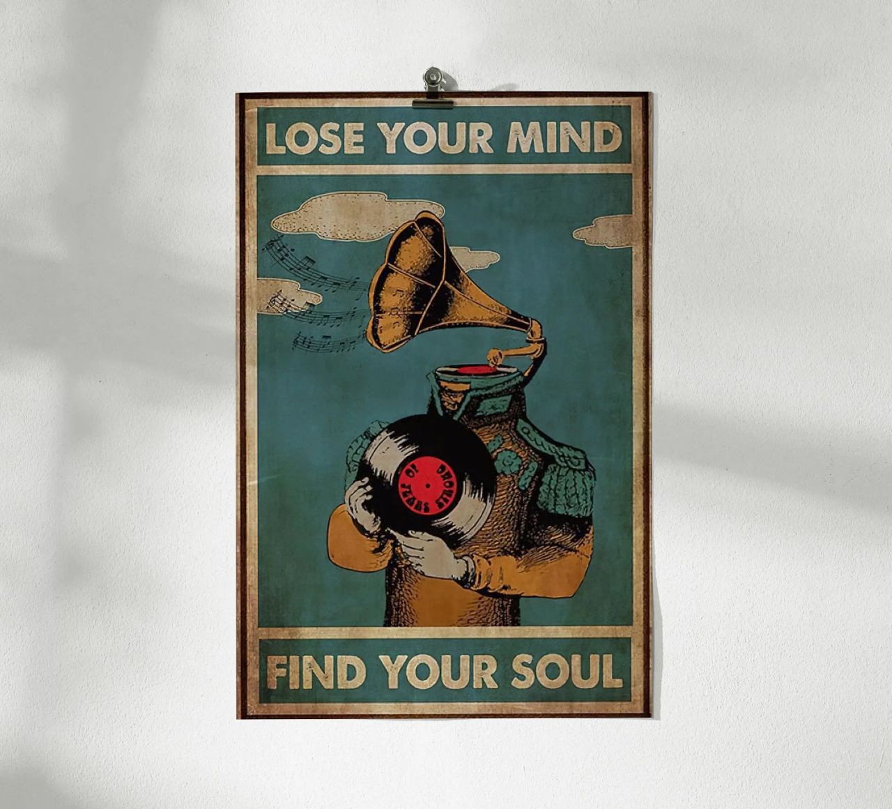 Lose Your Mind Find Your Soul poster by fiona shop