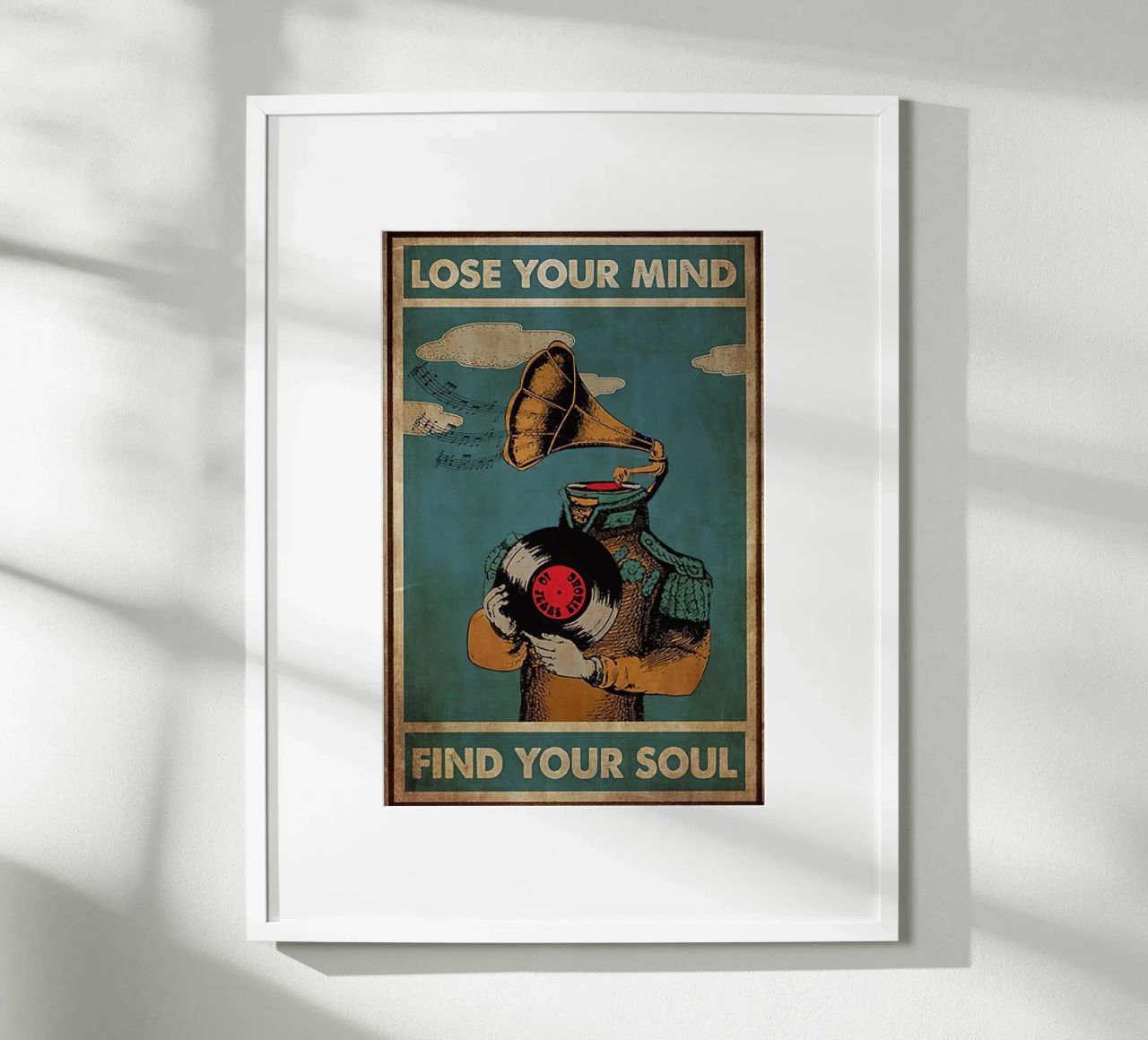Lose Your Mind Find Your Soul poster by fiona shop