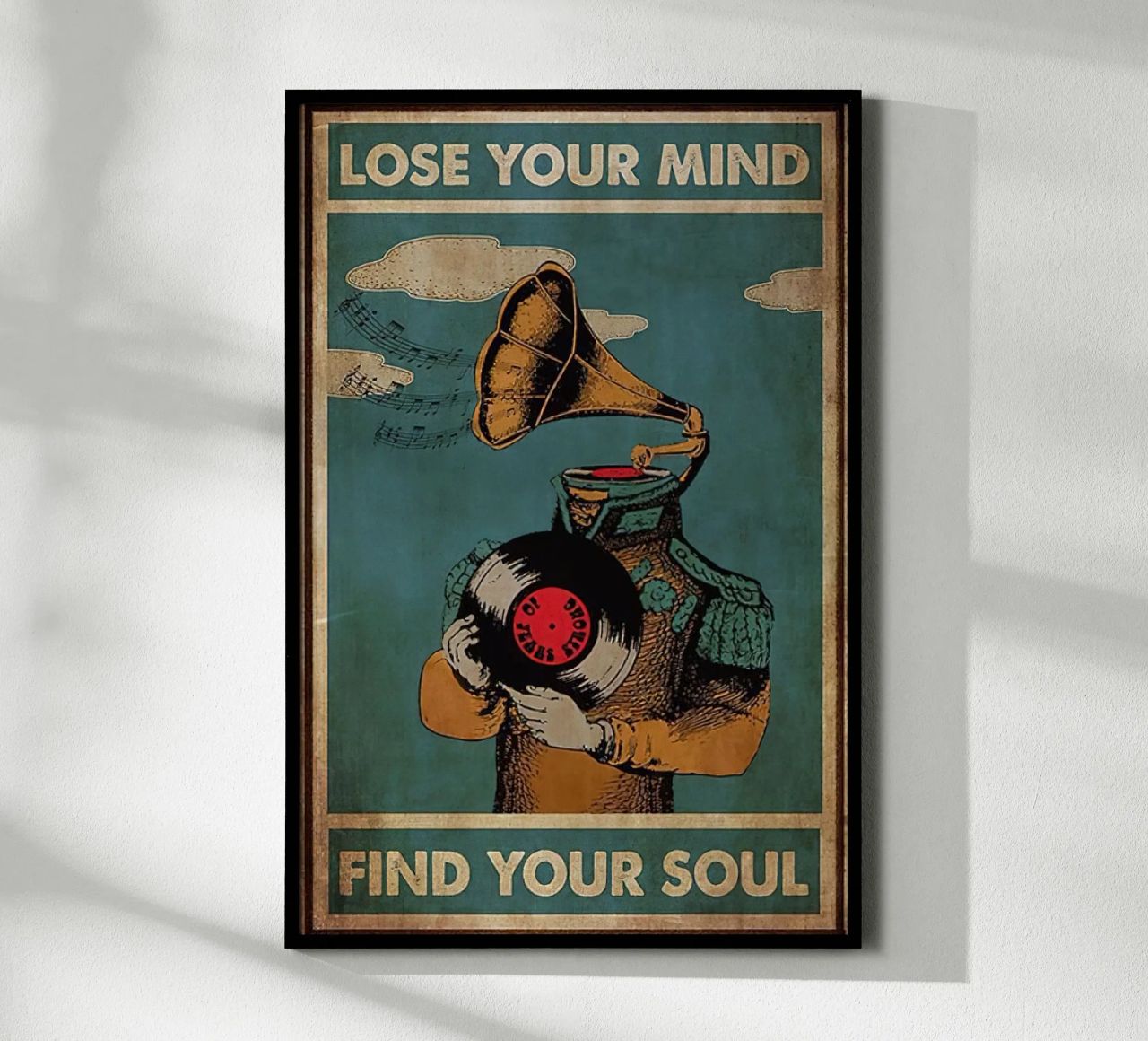 Lose Your Mind Find Your Soul poster by fiona shop