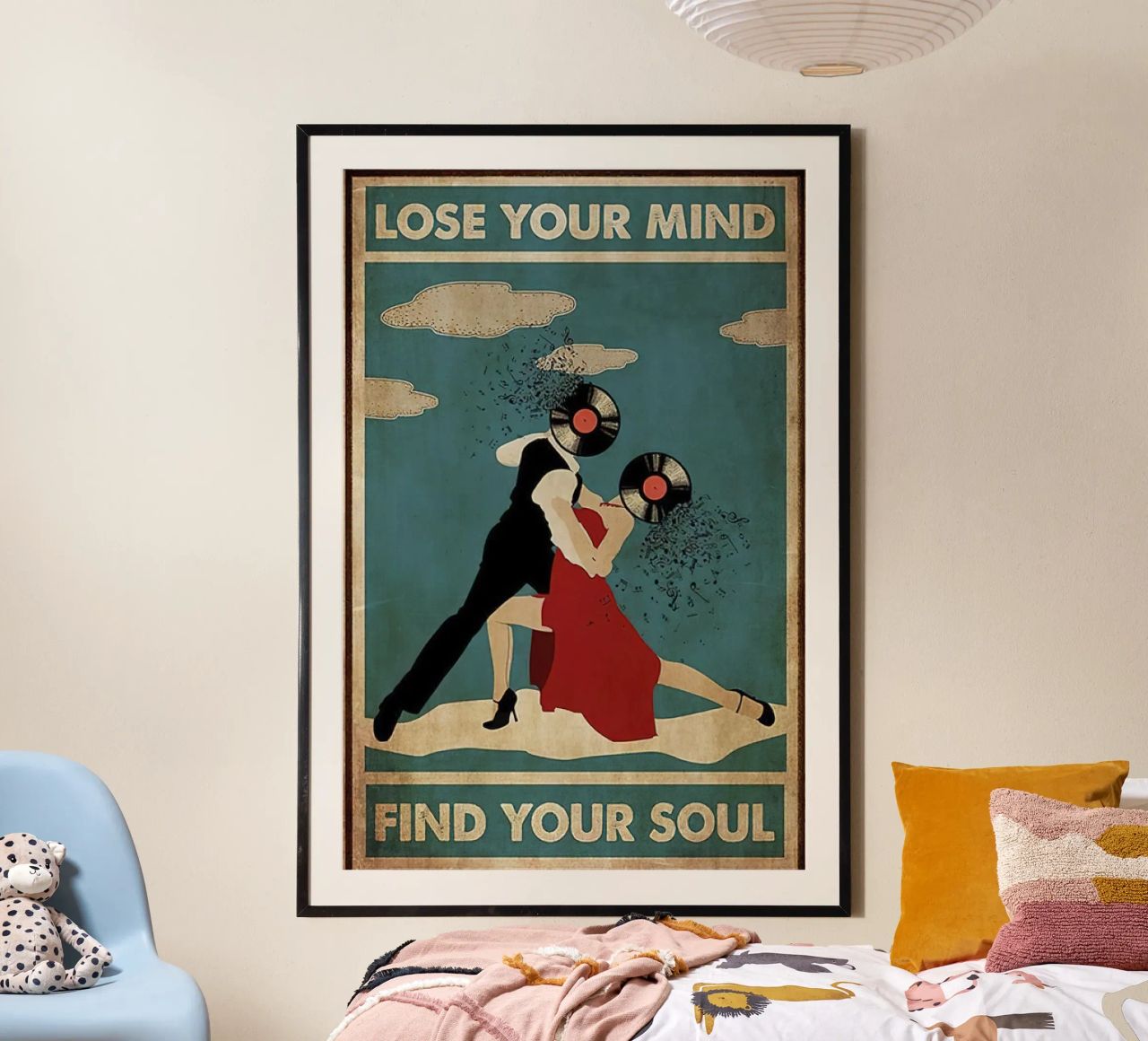 Lose Your Mind Find Your Soul poster by fiona shop