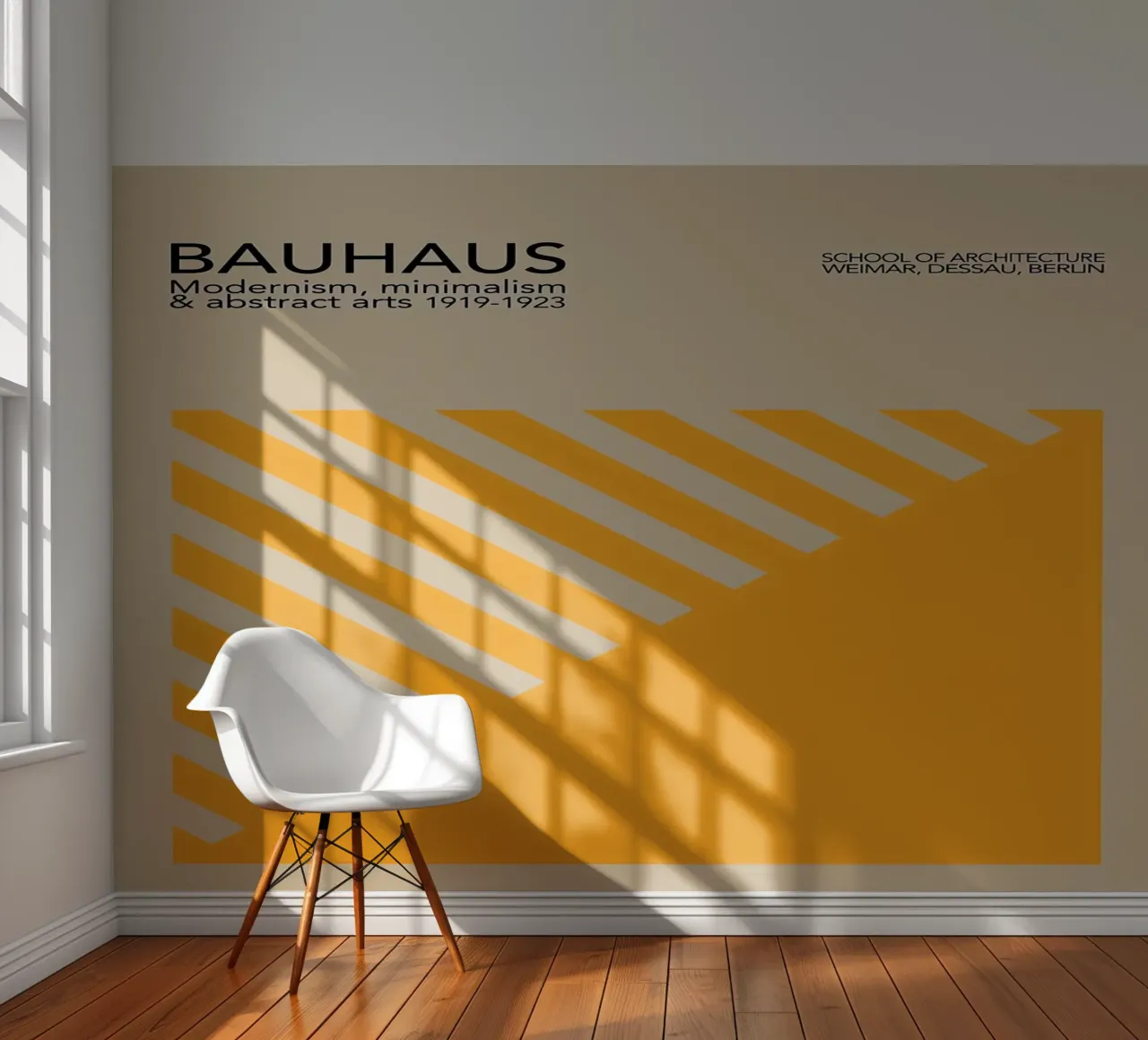 Bauhaus papel para pared de Brooke