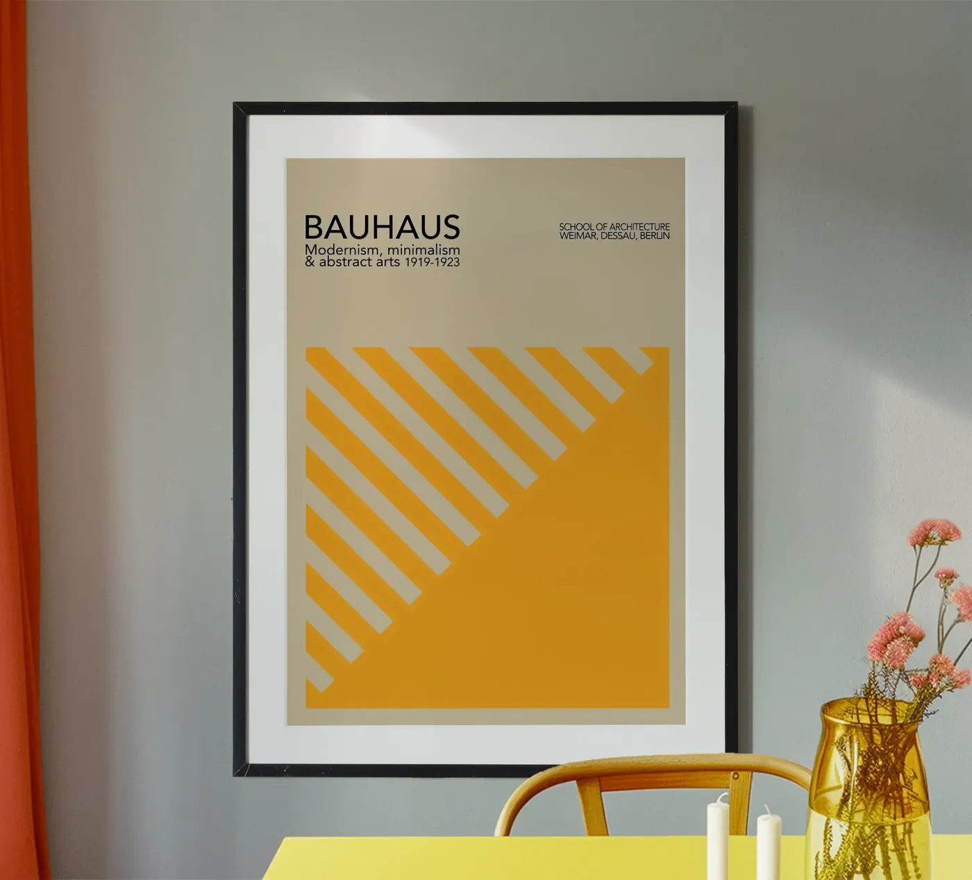 Bauhaus poster da Brooke