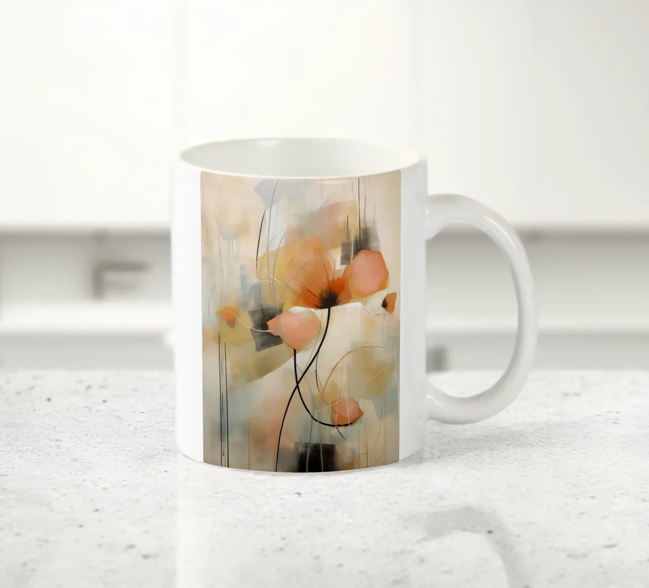 Arte da parete di Imagine tazza in ceramica da Imagine