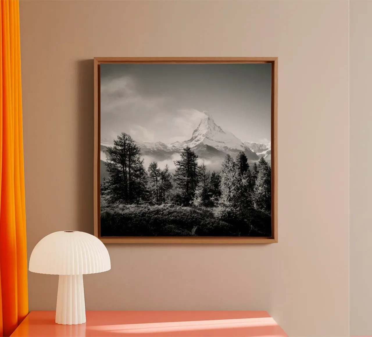 Matterhorn | Schweiz 2014 canvas met Baklijst van Håggard Photography | Ronny Behnert