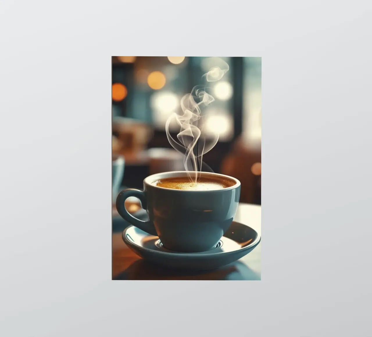 Kaffeetasse Untertasse Dampf Sticker von cofa home
