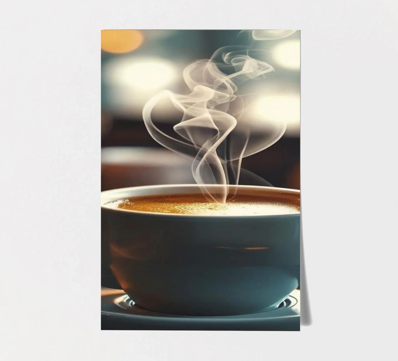 Kaffeetasse Untertasse Dampf Stickerbogen von cofa home