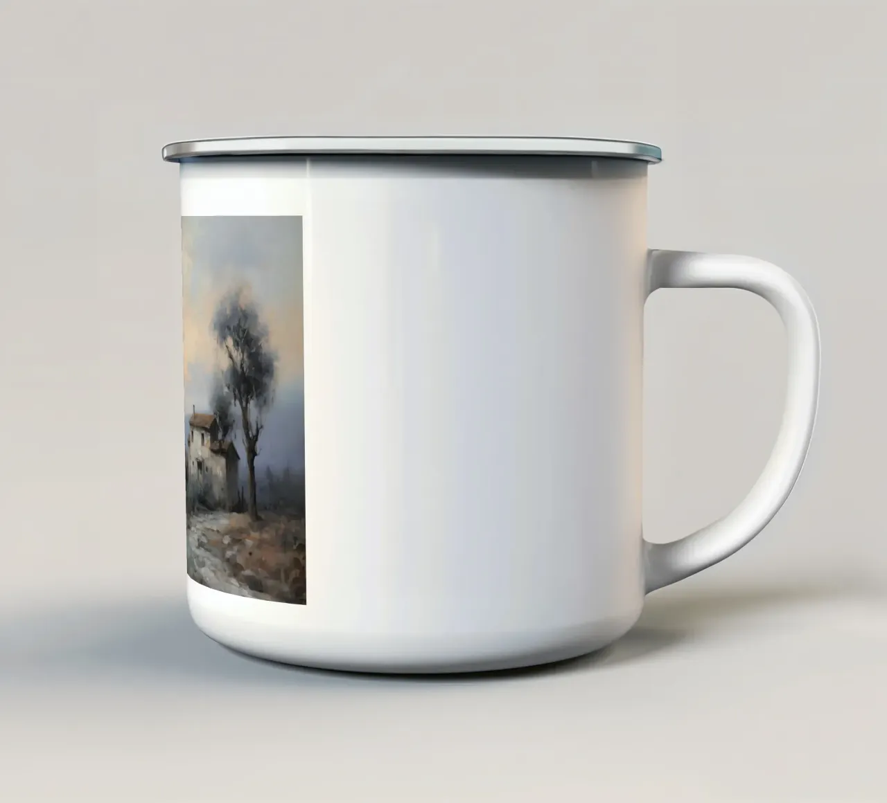 Arte da parete di Imagine tazza in smalto da Imagine