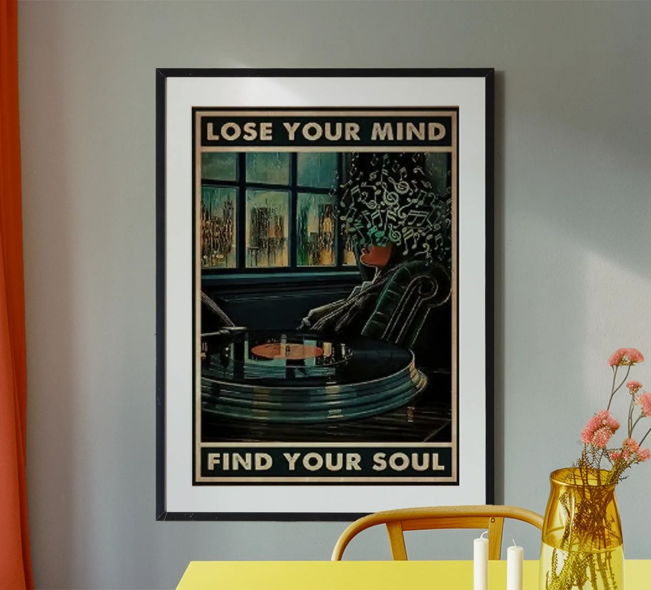 Lose Your Mind Find Your Soul poster by fiona shop