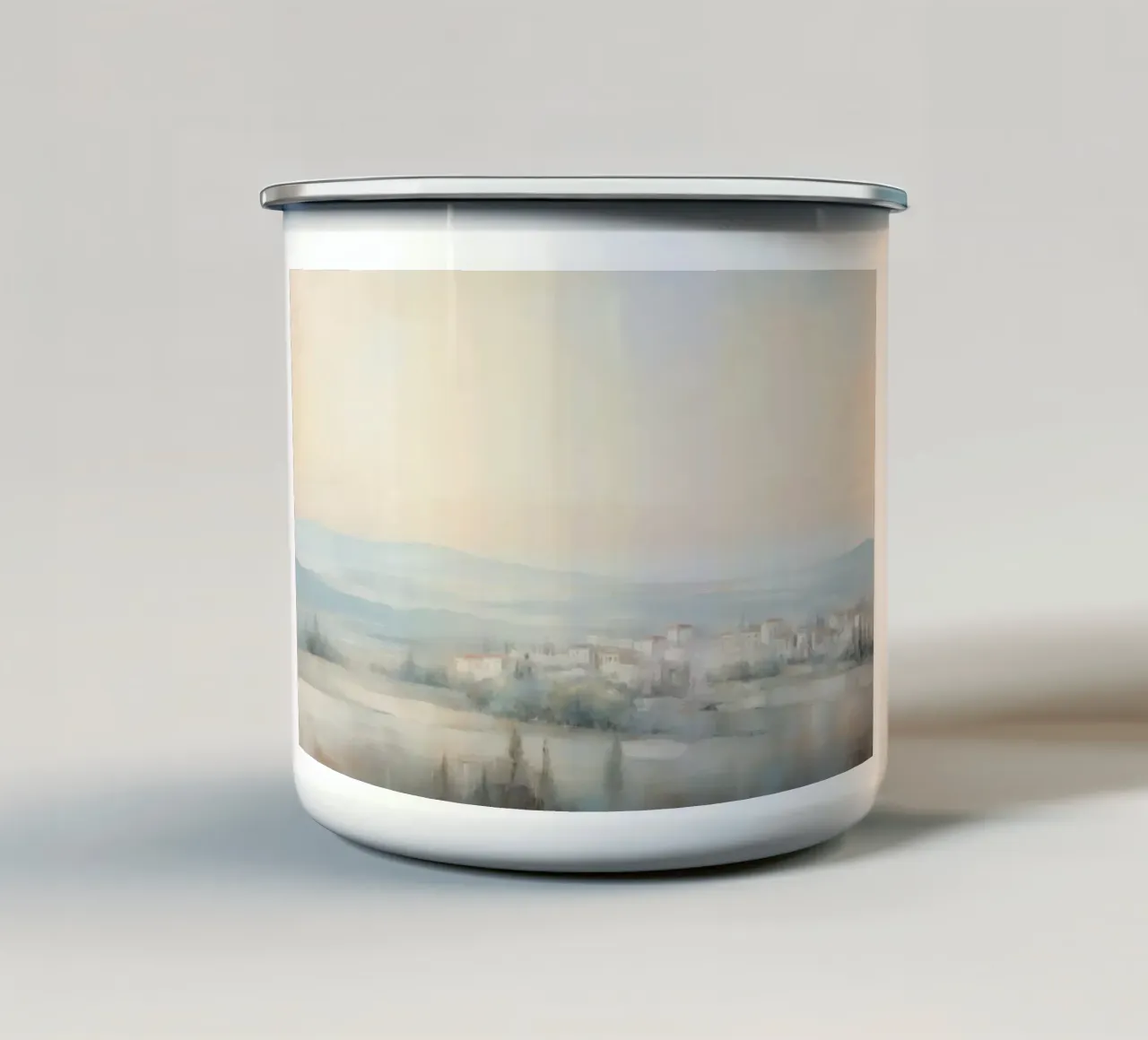 Arte da parete di Imagine tazza in smalto da Imagine
