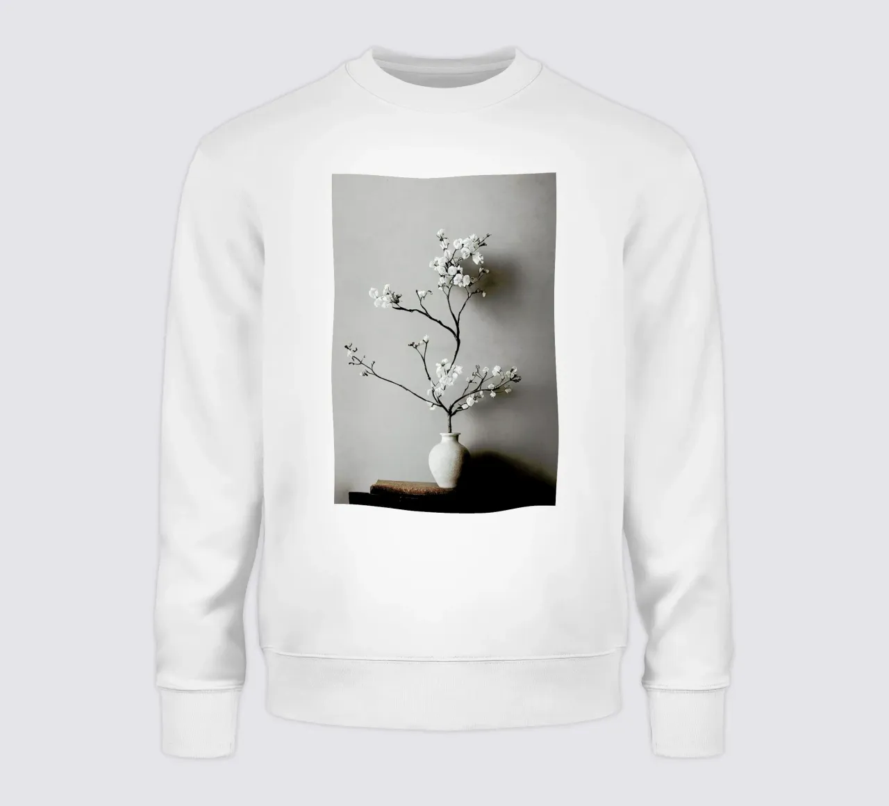 Branch with Blossoms sweatshirt van treechild