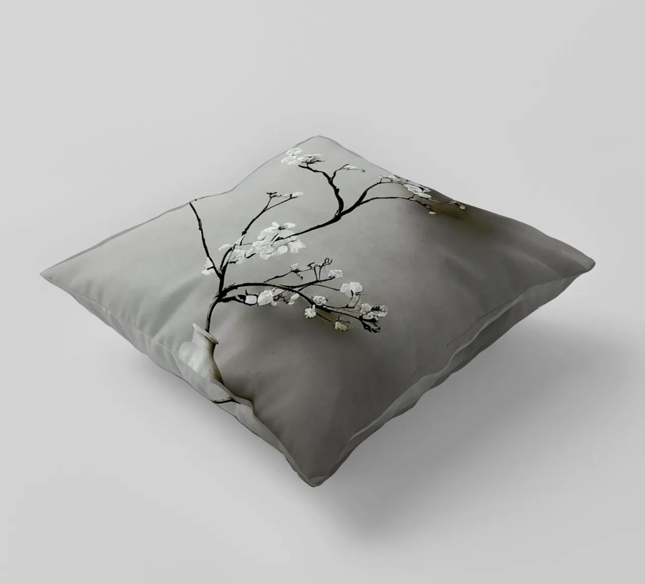 Branch with Blossoms cuscino da treechild