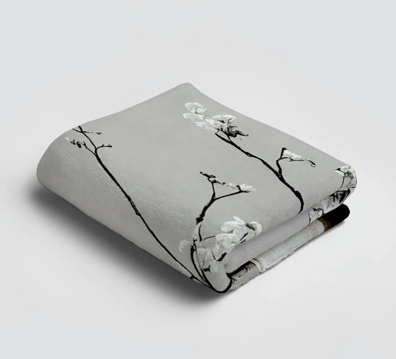 Branch with Blossoms asciugamano da bagno da treechild