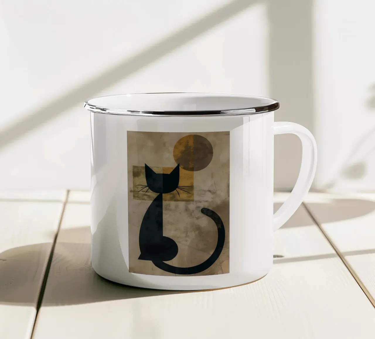 Arte da parete di Imagine tazza in smalto da Imagine