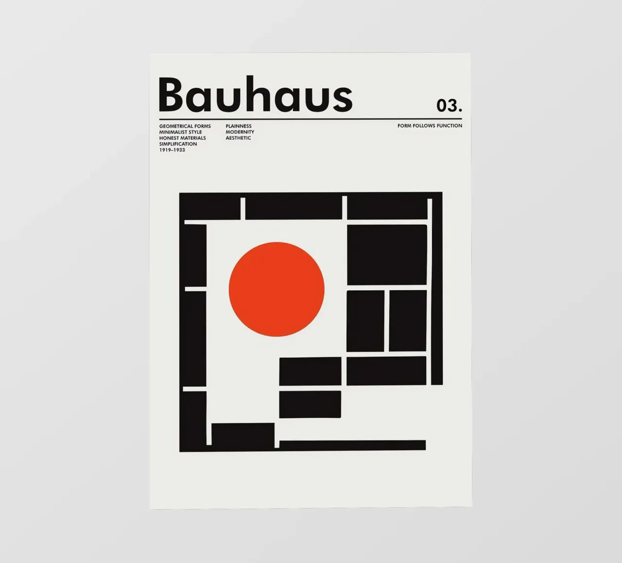 Bauhaus telo in pvc da Brooke