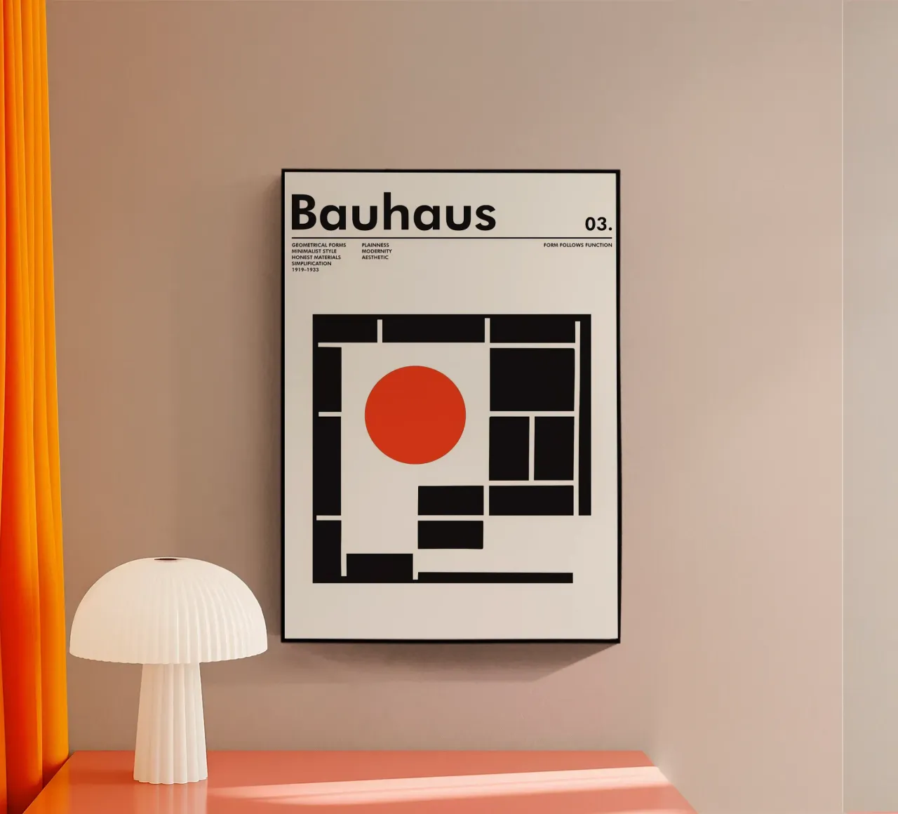 Bauhaus plexiglass da Brooke