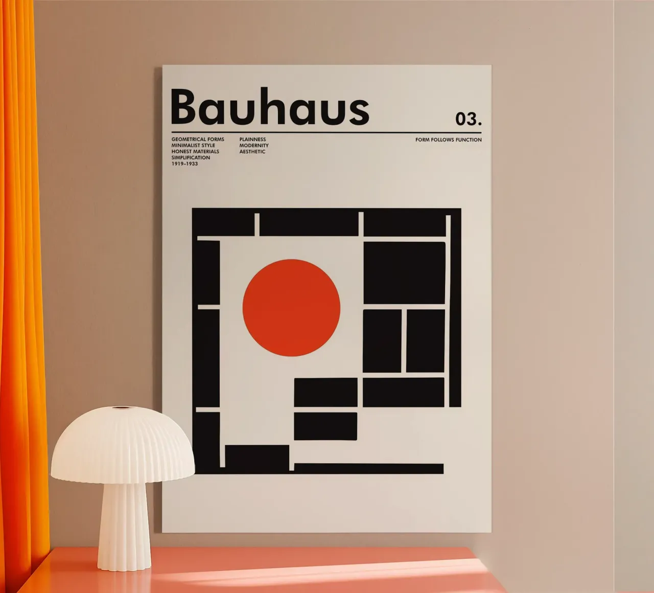 Bauhaus plexiglass da Brooke