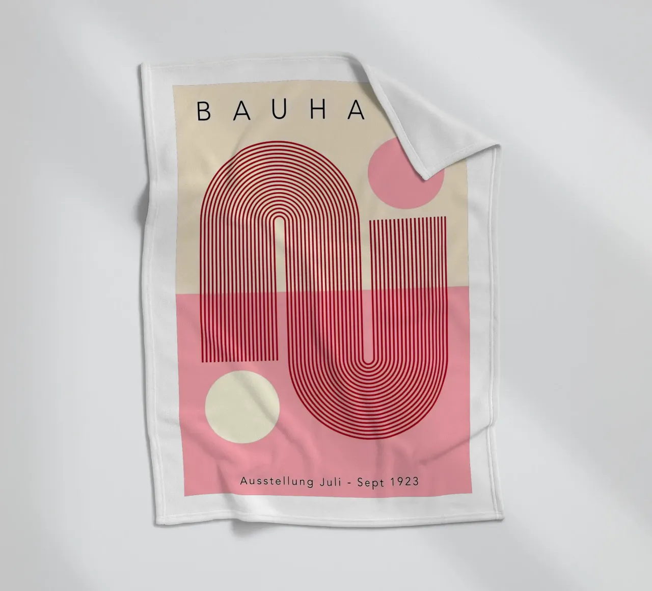 Bauhaus coperta in pile da Brooke