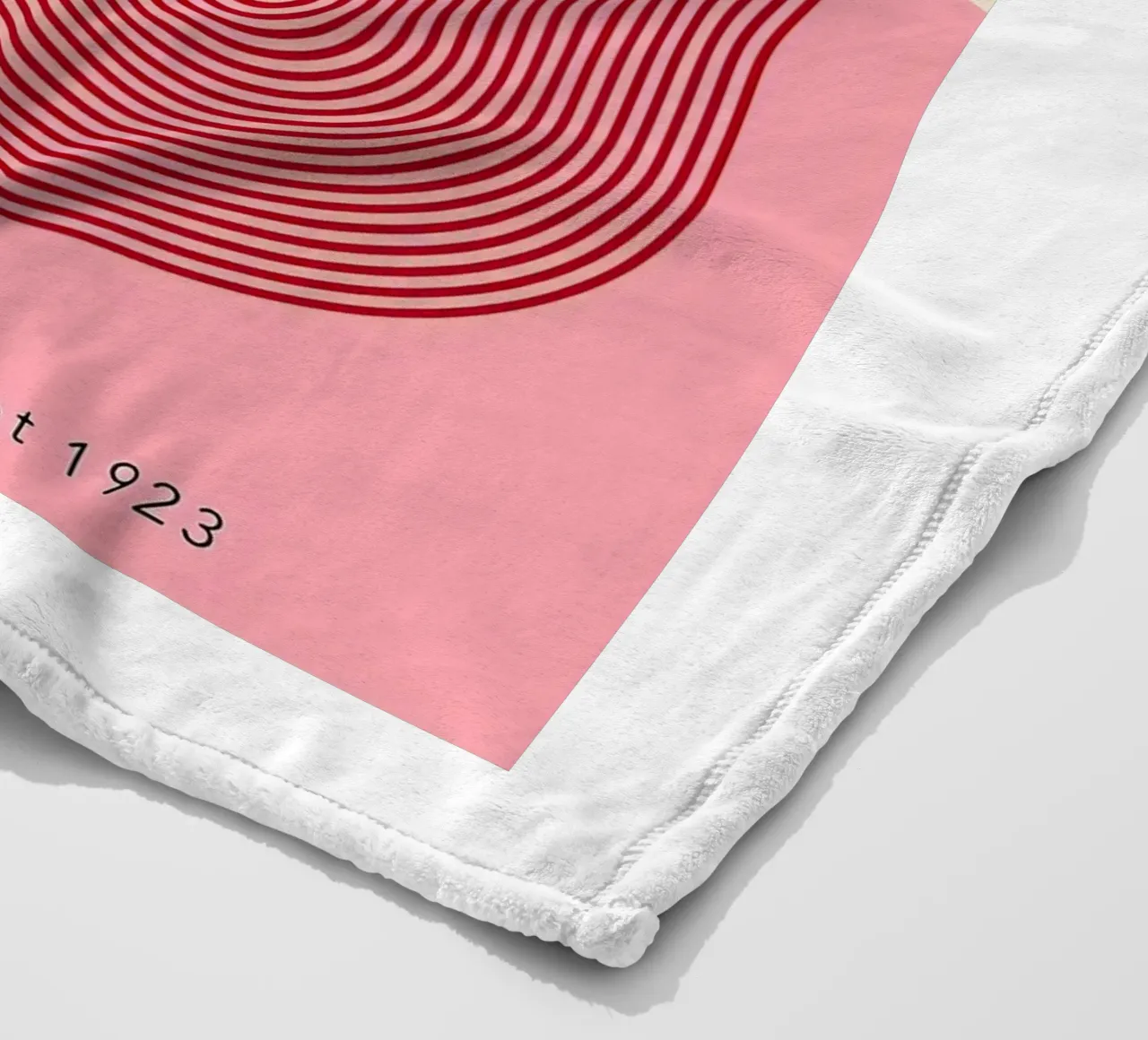 Bauhaus coperta in pile da Brooke