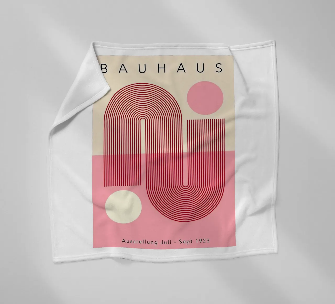Bauhaus coperta in pile da Brooke