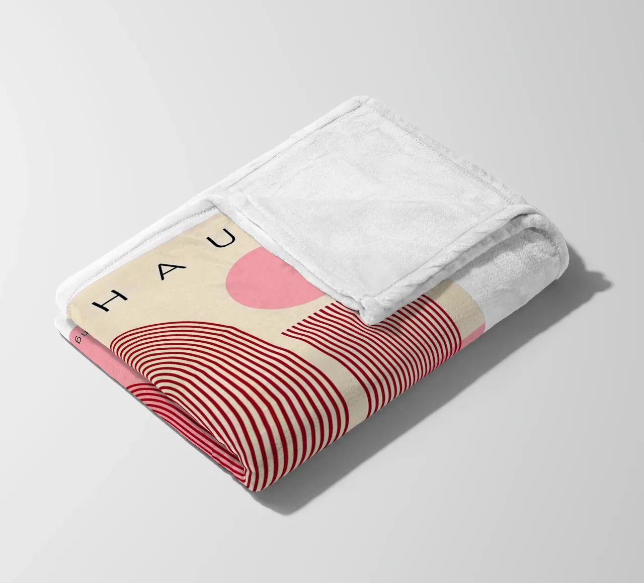 Bauhaus coperta in pile da Brooke