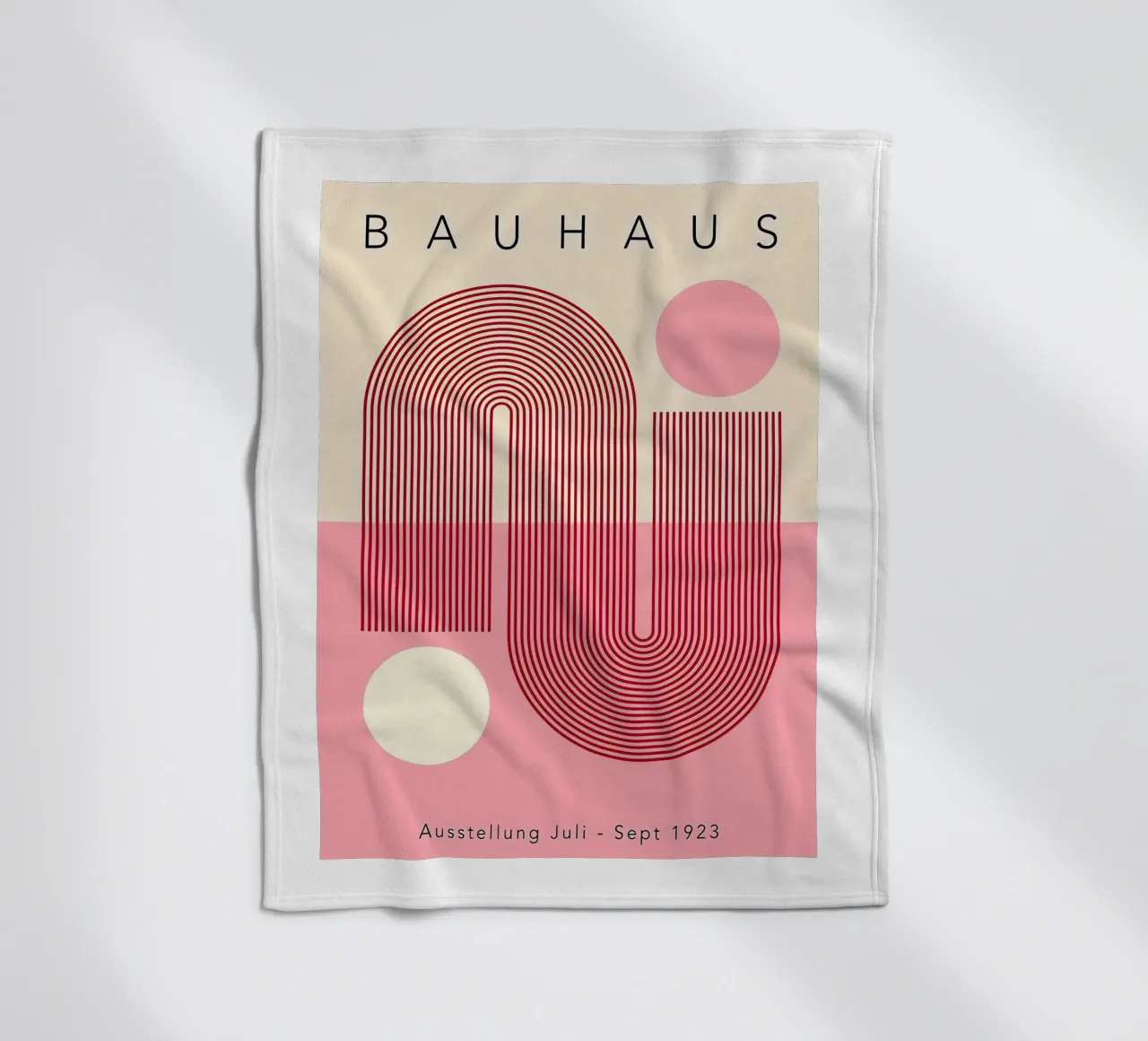 Bauhaus coperta in pile da Brooke