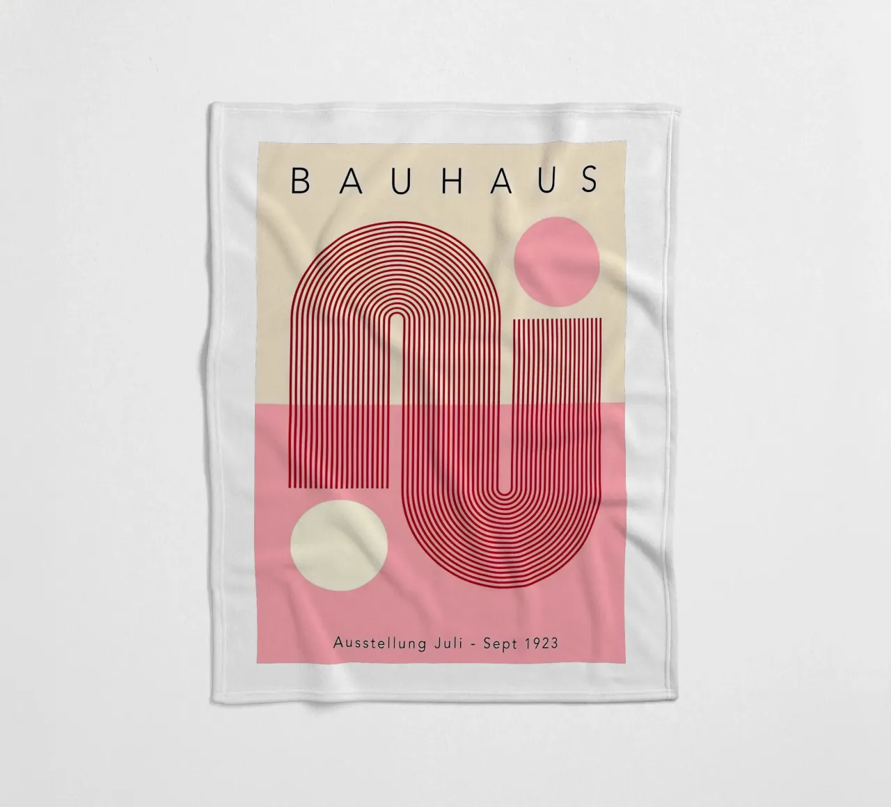 Bauhaus coperta in pile da Brooke