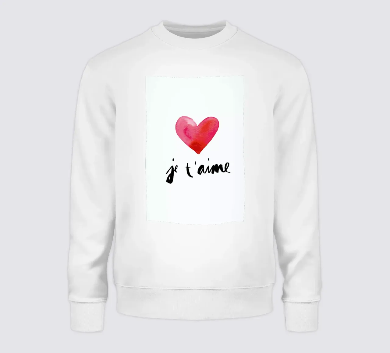 Je t'aime felpa da Ekaterina Koroleva