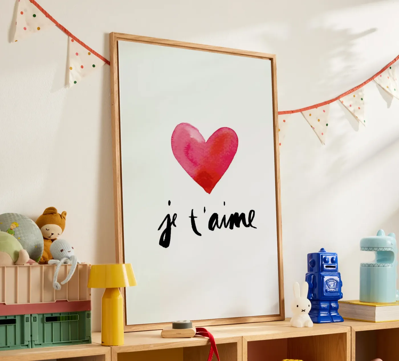 Je t'aime plexiglass da Ekaterina Koroleva