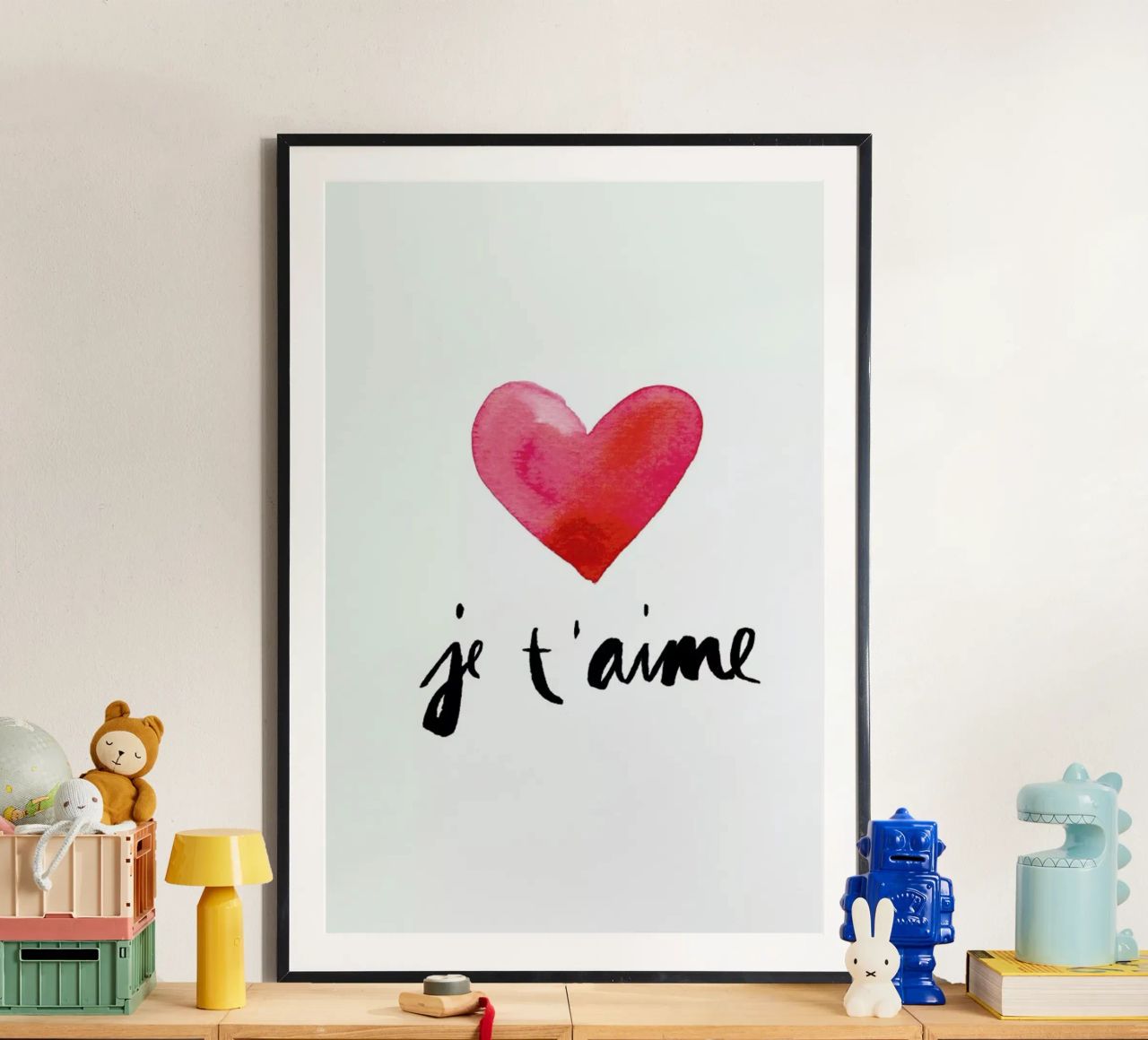 Je t'aime poster de Ekaterina Koroleva