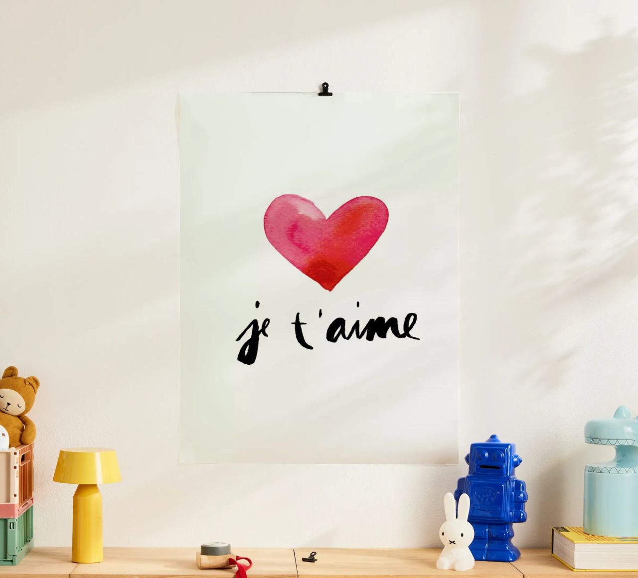 Je t'aime poster de Ekaterina Koroleva