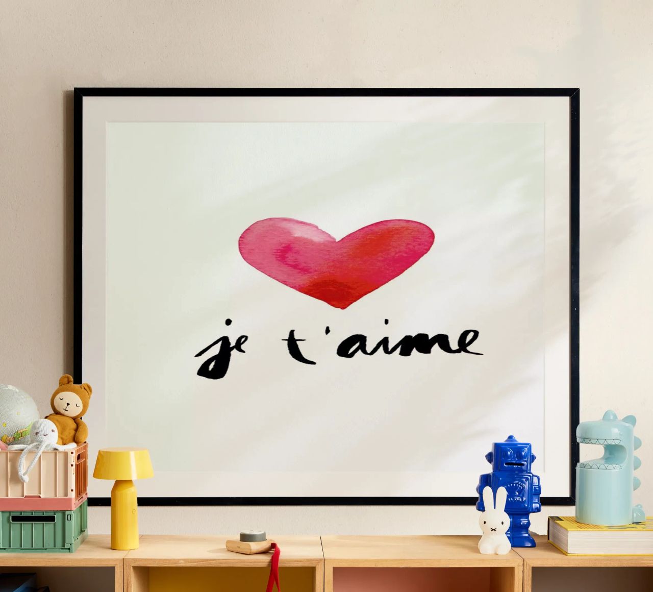 Je t'aime poster de Ekaterina Koroleva