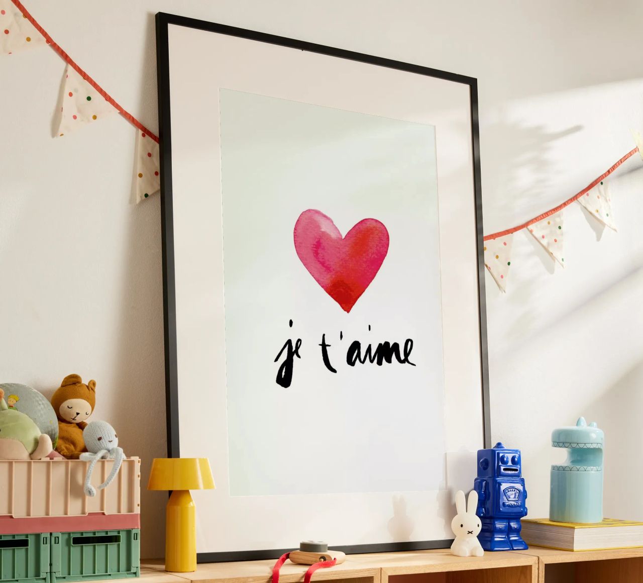 Je t'aime poster de Ekaterina Koroleva