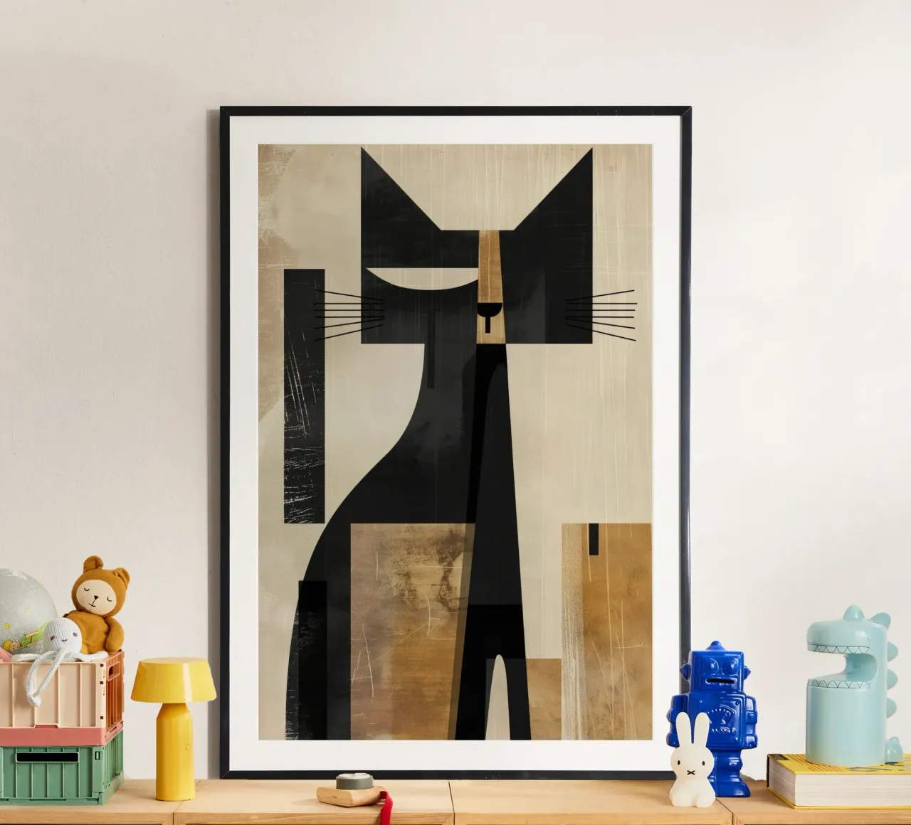 Arte da parete di Imagine poster con telaio in alluminio da Imagine