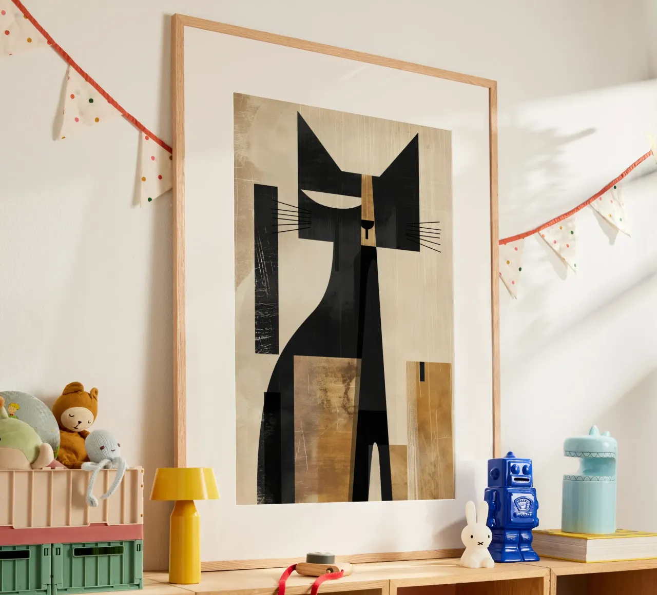 Arte da parete di Imagine poster con telaio in alluminio da Imagine