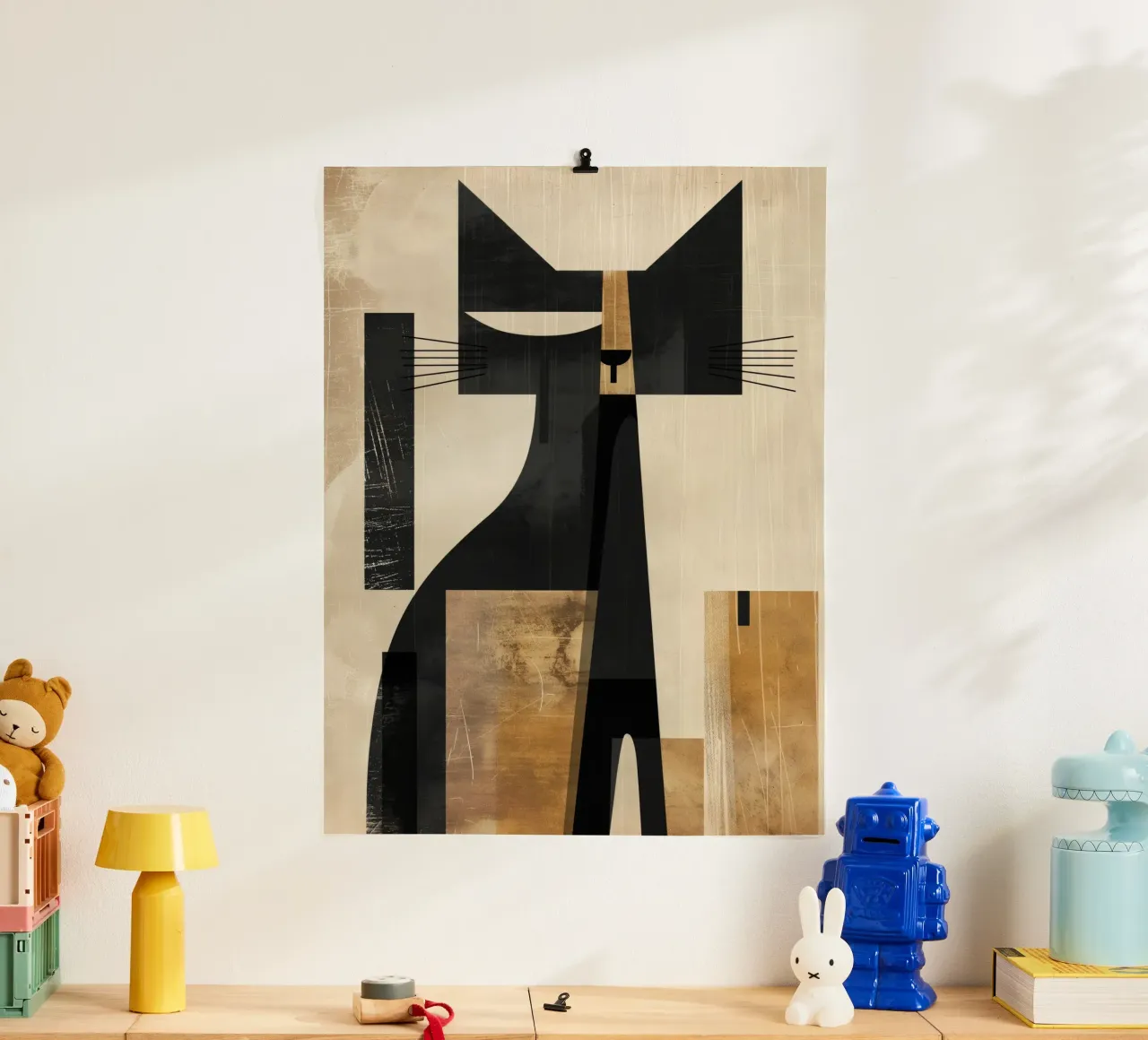 Arte da parete di Imagine poster con telaio in alluminio da Imagine