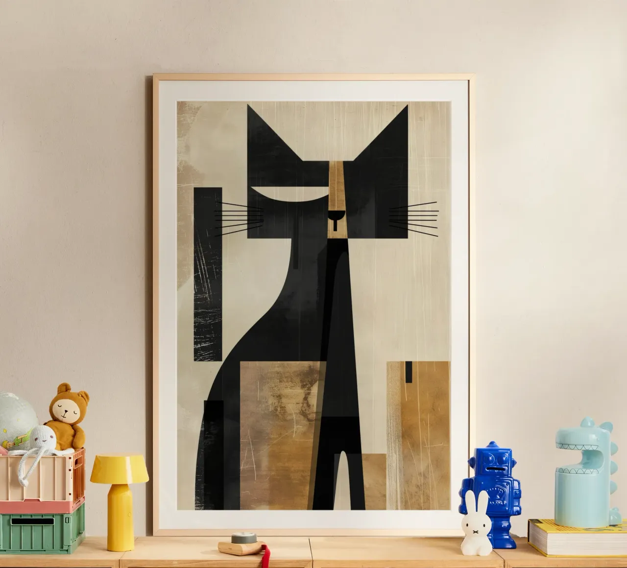 Arte da parete di Imagine poster con telaio in alluminio da Imagine