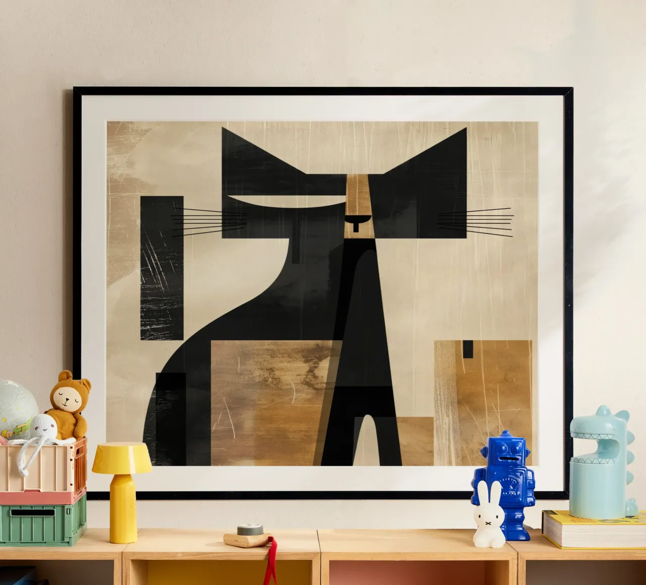 Arte da parete di Imagine poster con telaio in alluminio da Imagine