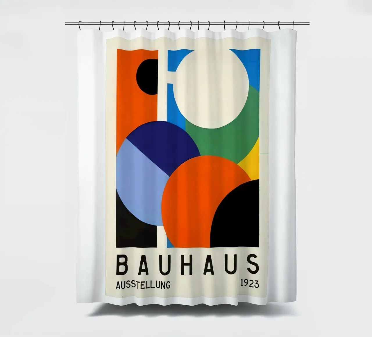 Bauhaus shower curtain by Brooke