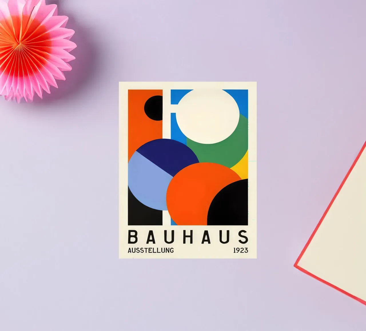 Bauhaus sticker van Brooke