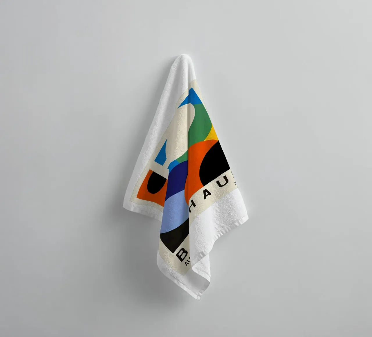 Bauhaus badhanddoek van Brooke