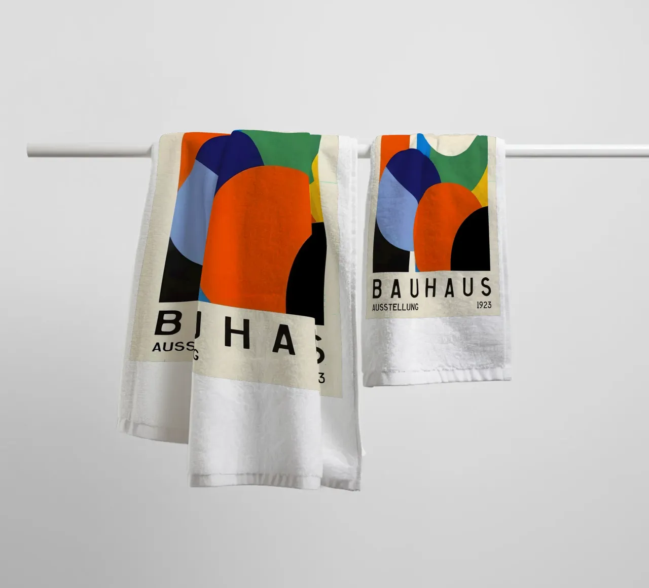 Bauhaus badhanddoek van Brooke