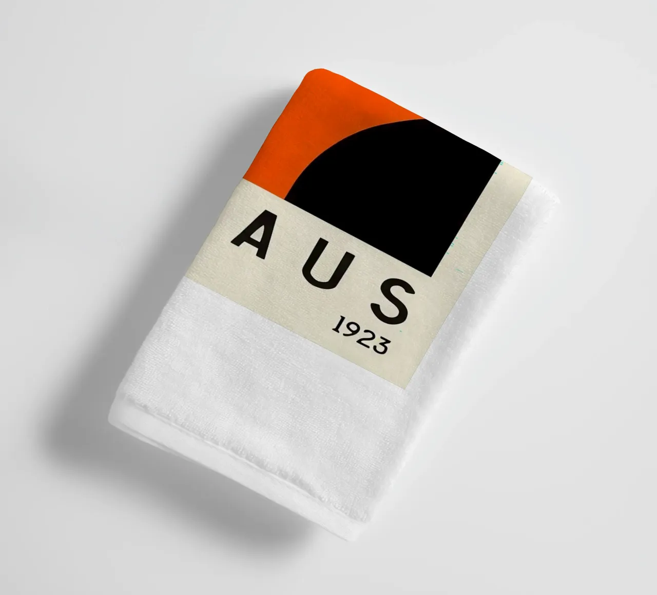 Bauhaus badhanddoek van Brooke