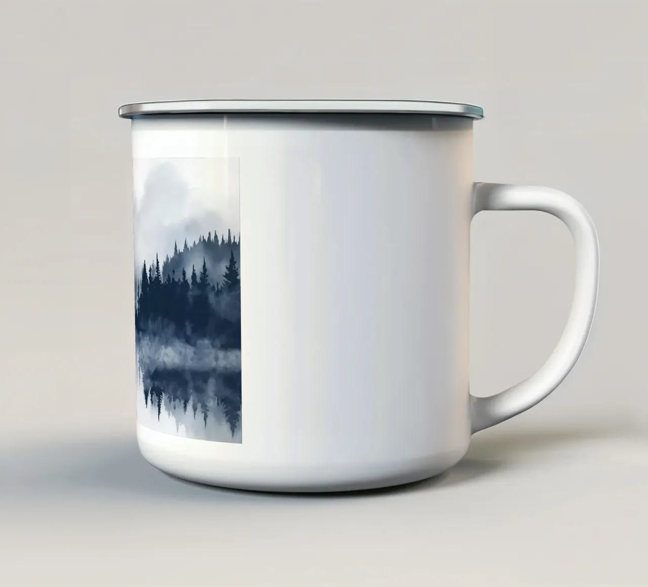 Arte da parete di Imagine tazza in smalto da Imagine